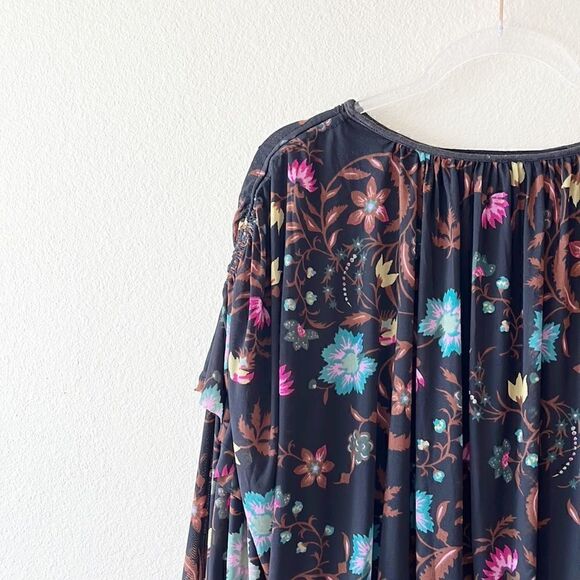 Free People Wild Flower Honey Blouse - Picture 9 of 13